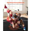 10x10 ft Wrestling Mat, Martial Arts Thick Mat for Home Gym Workouts Exercise, Waterproof PVC Roll-Up Training Mats with Circles, for Gymnastics