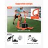 Weight Sled, Steel Power Sled, Fitness Training Sleds for Athletic Exercise Speed Improvement, Workout Equipment with Adjustable Height Handle