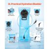 Hydration Backpack, 15L Insulated Hydration Pack Backpack with 3L TPU Water Bladder, Hiking Water Backpack with Storage for Men Women
