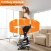 Exercise Stepper for Women Mini Fitness Stepper with 2 Resistance Bands LCD Monitor Max 330.7LBS Load Stair Stepper Quiet Stepper