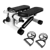 Exercise Stepper for Women Mini Fitness Stepper with 2 Resistance Bands LCD Monitor Max 330.7LBS Load Stair Stepper Quiet Stepper