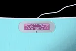 Full Body Vibration Platform Crazy Fitness Massage 10-Frequency Weight Loss & Fat Burner Shaking Machine For Unisex Blue