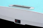 Full Body Vibration Platform Crazy Fitness Massage 10-Frequency Weight Loss & Fat Burner Shaking Machine For Unisex Blue