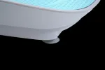 Full Body Vibration Platform Crazy Fitness Massage 10-Frequency Weight Loss & Fat Burner Shaking Machine For Unisex Blue
