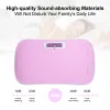 Full Body Vibration Platform Crazy Fitness Massage 10-Frequency Weight Loss & Fat Burner Shaking Machine For Unisex Pink