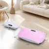 Full Body Vibration Platform Crazy Fitness Massage 10-Frequency Weight Loss & Fat Burner Shaking Machine For Unisex Pink