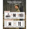 Hunting Blind, 6-7 Person Ground Blinds with Carrying Bag, Portable Camouflage Tent, Reinforced Durable Concealed Shelter with Silent Zipper Door and