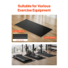 VEVOR Heavy-Duty Exercise Equipment Mat for Walking Pads & Ellipticals | Noise-Reducing Floor Protector