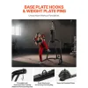Punching Bag Stand, Steel Heavy Duty Workout Equipment, Boxing Punching Bag Stand, Holds Up to 140 lbs, Freestanding Sandbag Rack with Weighted Base