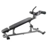 Sit Up Bench, Decline Ab Bench with Reverse Crunch Handle, with 4 Adjustable Height Settings, Heavy Duty Steel, 1000 Lbs Capacity
