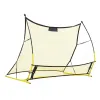 Soccer Rebounder Net, 2-in-1 Soccer Goal Rebounder, Thickened Fiberglass Poles Iron Pipe for Team Solo Control, Passing Practice