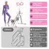 Stair Stepper with Resistance Home-Upgrade Vertical Climber Workout Machine for Full-Body Exercise