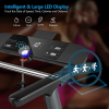 Italian Designed Folding Treadmill with Heart Rate Belt, Fatigue Button & Bluetooth