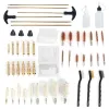 Universal Gun Cleaning Kit Gun Cleaning Brushes Mops Muff Guard w/ Carrying Case For Rifles Pistols Handguns Shotguns