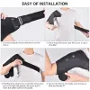 USB Heated Massager Wrap for Shoulder, Knee & Elbow with Vibration