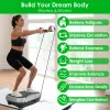 Vibration Plate Exercise Machine With Resistant Bands Remote Control Whole Body Vibration Platform Workout Equipment Home Fitness Training Equipment F