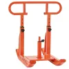 Weight Sled, Steel Power Sled, Fitness Training Sleds for Athletic Exercise Speed Improvement, Workout Equipment with Adjustable Height Handle, Compat