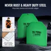 Weight Vest Plates, 19.75 LB Pairs, Premium Steel Weighted plates, Contoured Ergonomic Fit – WODs, Additional Weight for Weight Vests