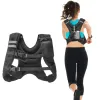 Weighted Vest, 12 lbs Weight Vest with Reflective Stripe, Adjustable Buckle Body Weight Vest for Men Women, Workout Equipment for Strength Training
