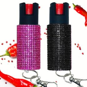 Guard Dog 2-Pack Self-Defense Pepper Spray Keychain (Option: Pink)