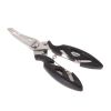 Stainless Steel Fishing Pliers with Line Cutters & Curved Nose