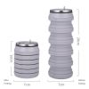 480ml Foldable Silicone Water Bottle for Travel, Fitness & Outdoors