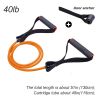 Portable Resistance Pull Rope with Comfort-Grip Handles – 20, 30 & 40 lbs