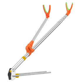Telescopic Fishing Rod Holder – Foldable Ground Support (Items: With Ground Plug, size: 1.5m (4.92ft))