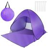 Versatile Pop-Up beach, camping, fishing, and outdoor shelter tent – UPF 50+ Sun Shelter