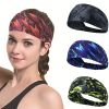 Camo Sports Headbands for Running, Yoga & Sweat Absorption