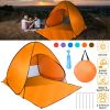 Versatile Pop-Up beach, camping, fishing, and outdoor shelter tent – UPF 50+ Sun Shelter