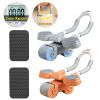 2-in-1 Ab Roller with Smart Rebound, Elbow Support & Digital Counter