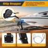 Adjustable Boat Trailer Winch Post with Roller