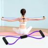 8-Shaped Yoga Resistance Band for Pilates, Stretching & Strength Training